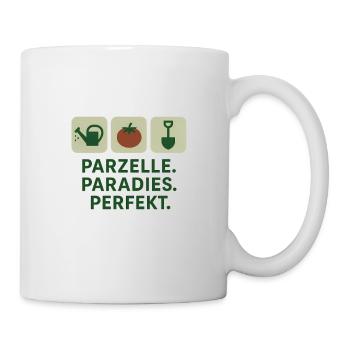 Parcelle Paradis Parfait - Mug blanc - blanc - Droite