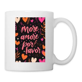More Amore Por Favor Poster - Mug - white - Right