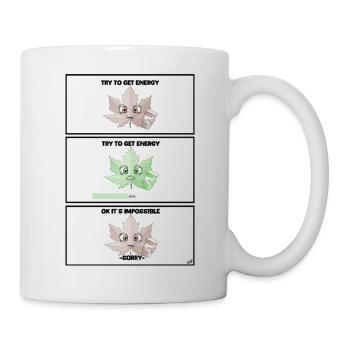 Essaie d’avoir de l’énergie - Mug blanc - blanc - Droite