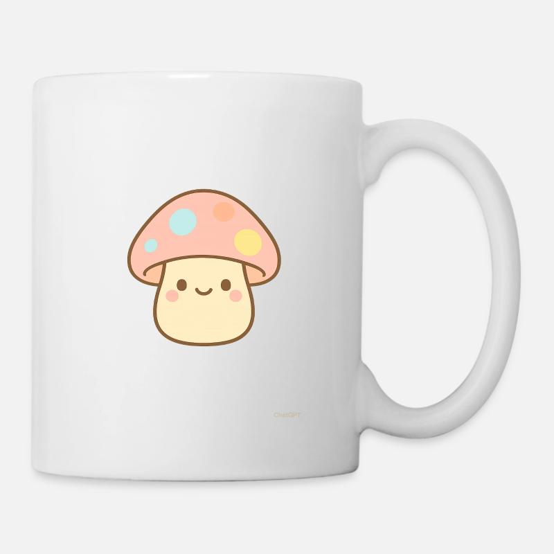 Pilz Champignon - Mug blanc - blanc