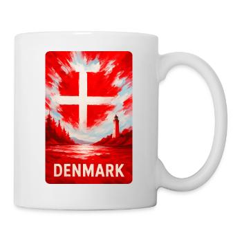 Légende du Danemark – La puissance du Nord - Mug blanc - blanc - Droite