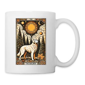 Golden Retriever - Tasse - Weiß - Rechts