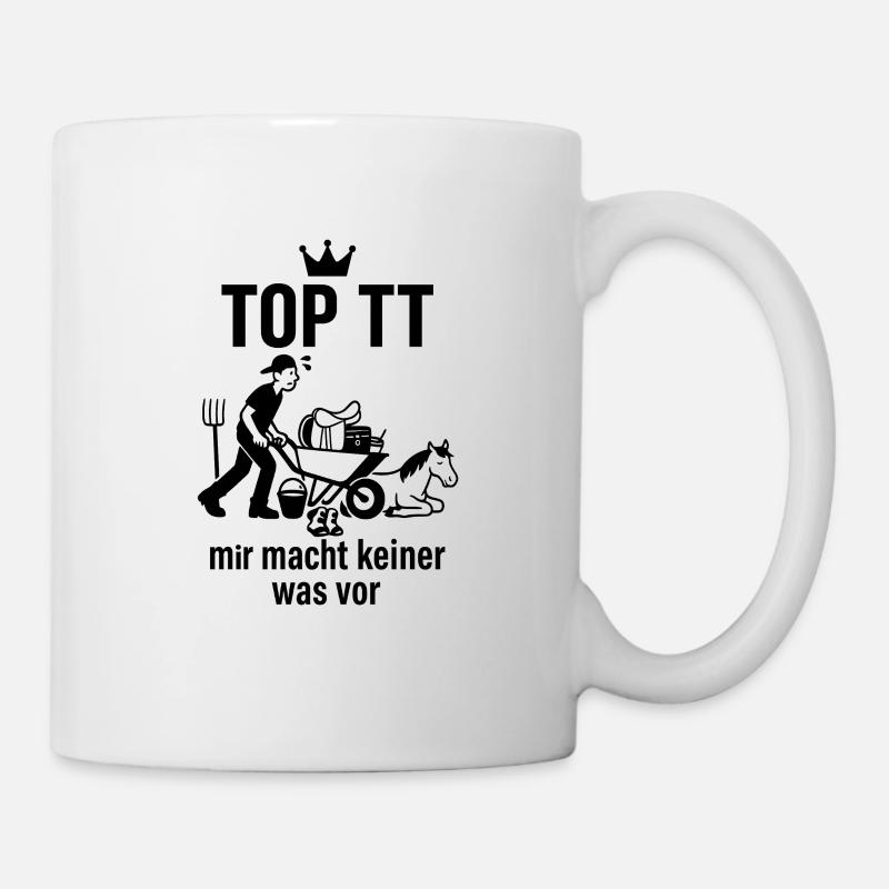 Tournament Helper, Horse Helper - Mug - white