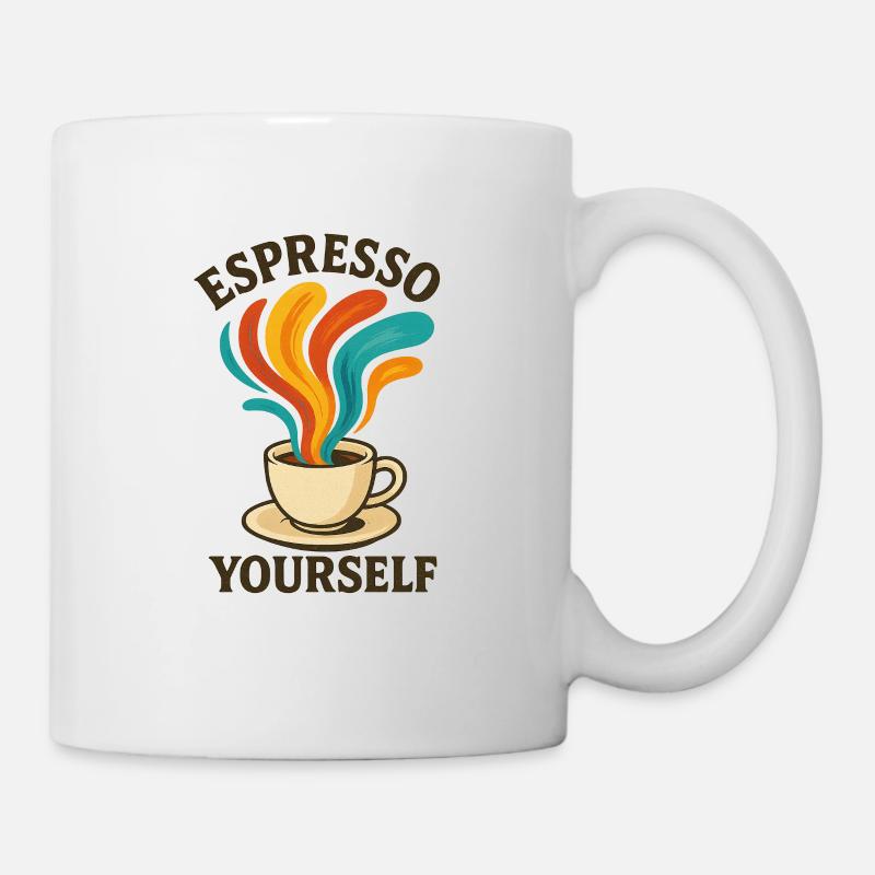 Espresso Yourself - Mug - white