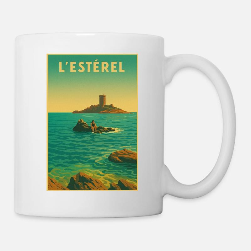 L'ÎLE D'OR - Mug blanc - blanc