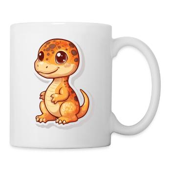Dinosaurier - Tasse - Weiß - Rechts