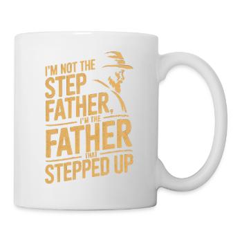 The Father That Stepped Up - Mug - white - Right