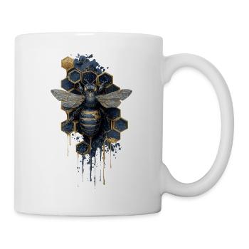 Abeille - Mug blanc - blanc - Droite