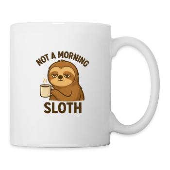 Not a Morning Sloth - Mug - white - Right