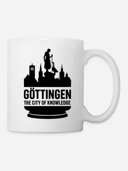 Göttingen Stadt des Wissens - Tasse - Weiß