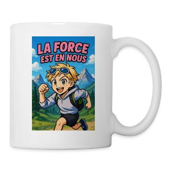 Force Intérieure Aventure - Mug blanc - blanc - Droite