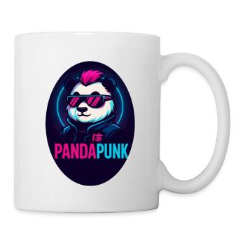 PandaPunk Neon Cyber Panda - Mug - white - Right