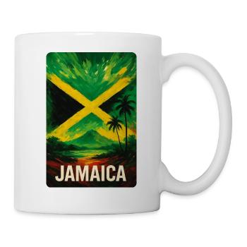 Jamaica Landscape Design - Mug - white - Right