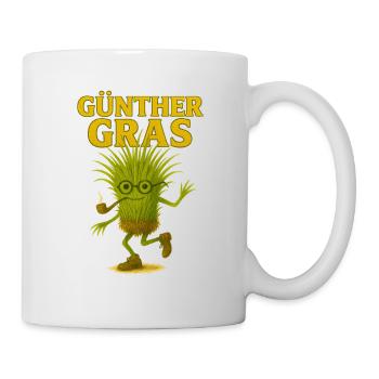 Günther Gras | Green Monster - Mug - white - Right