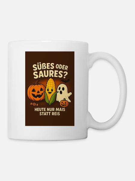 Trick or Treat Halloween Fun - Mug blanc - blanc