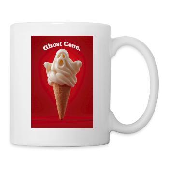 Ghost Cone IceCream - Tasse - Weiß - Rechts