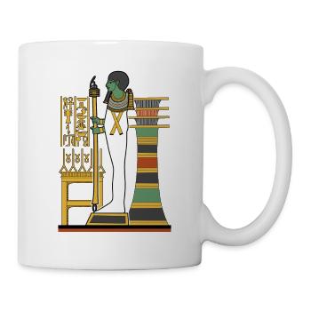PTAH God the Creator and the Artisans. - Mug - white - Right