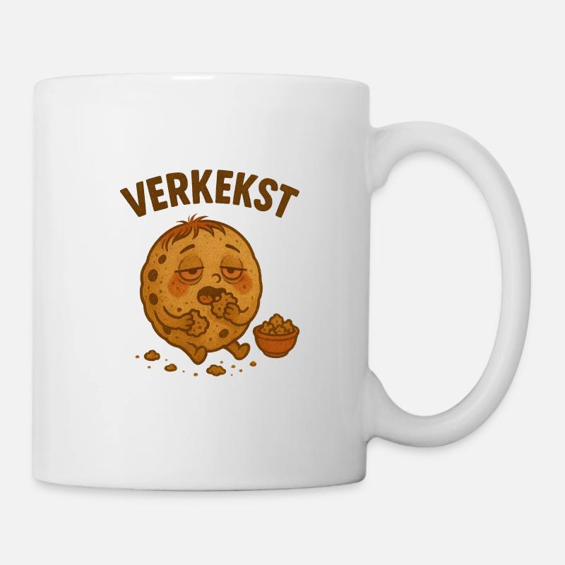 Verkekster Keks - Tasse - Weiß