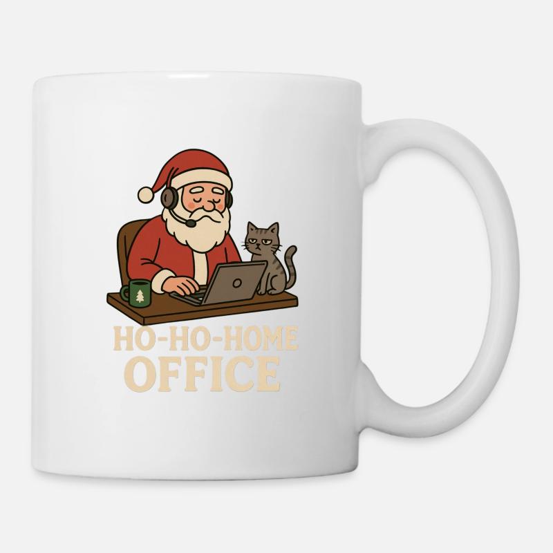 Ho Ho Home Office - Mug - white
