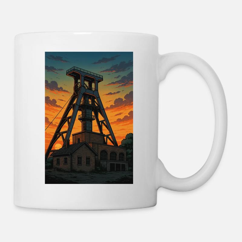 Zeche - Tasse - Weiß