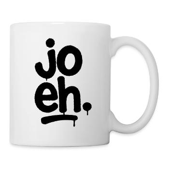 Jo eh –  Dialekt Österreich, Bayern, Wienerisch - Tasse - Weiß - Rechts