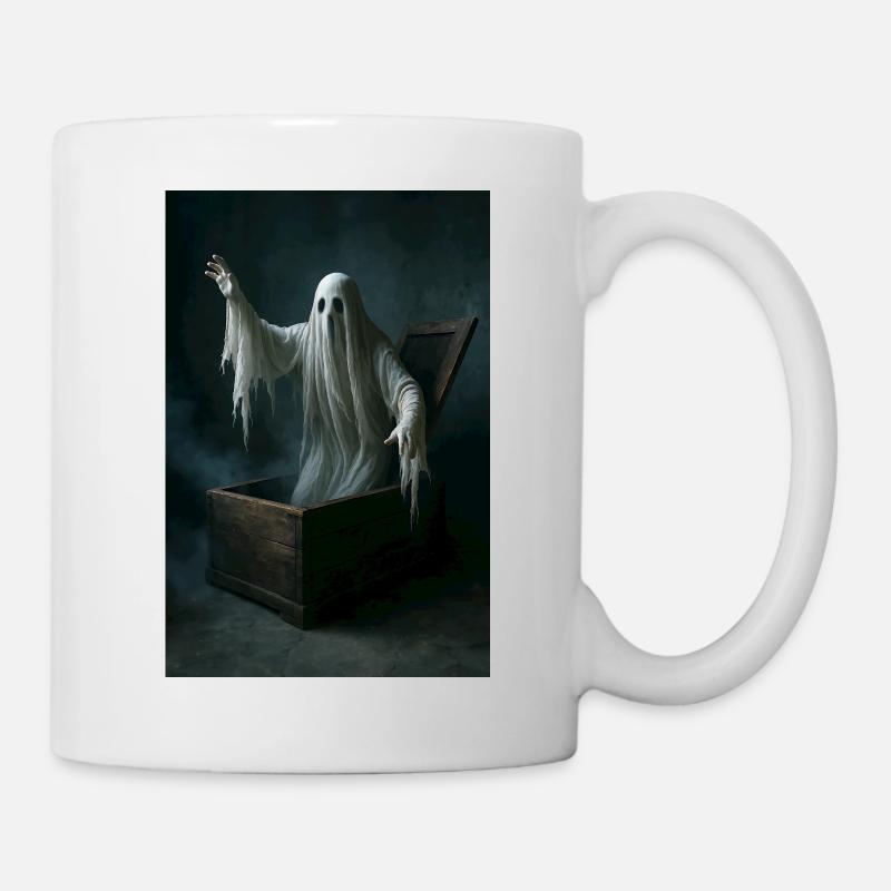 Fantôme du cercueil - Mug blanc - blanc