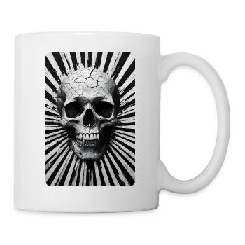 T-Shirt Die letzte Offenbarung - Tasse - Weiß - Rechts