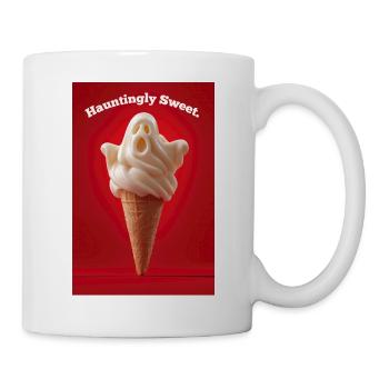 Glace fantôme envoûtante et sucrée - Mug blanc - blanc - Droite