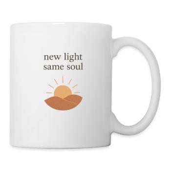 New light same soul - Tasse - Weiß - Rechts