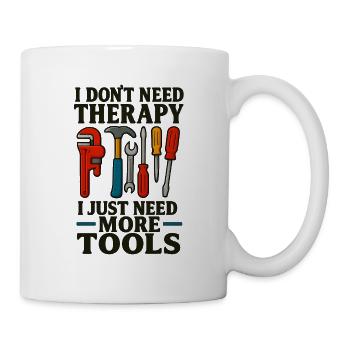 I don't need Therapy - Mug - white - Right