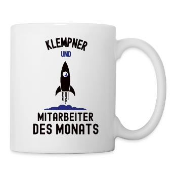 Employee of the Month Plumber Best Man Thank You - Mug - white - Right