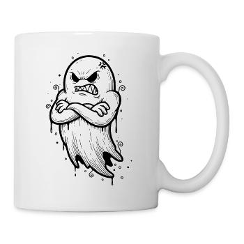 Fantôme d’Halloween - Mug blanc - blanc - Droite