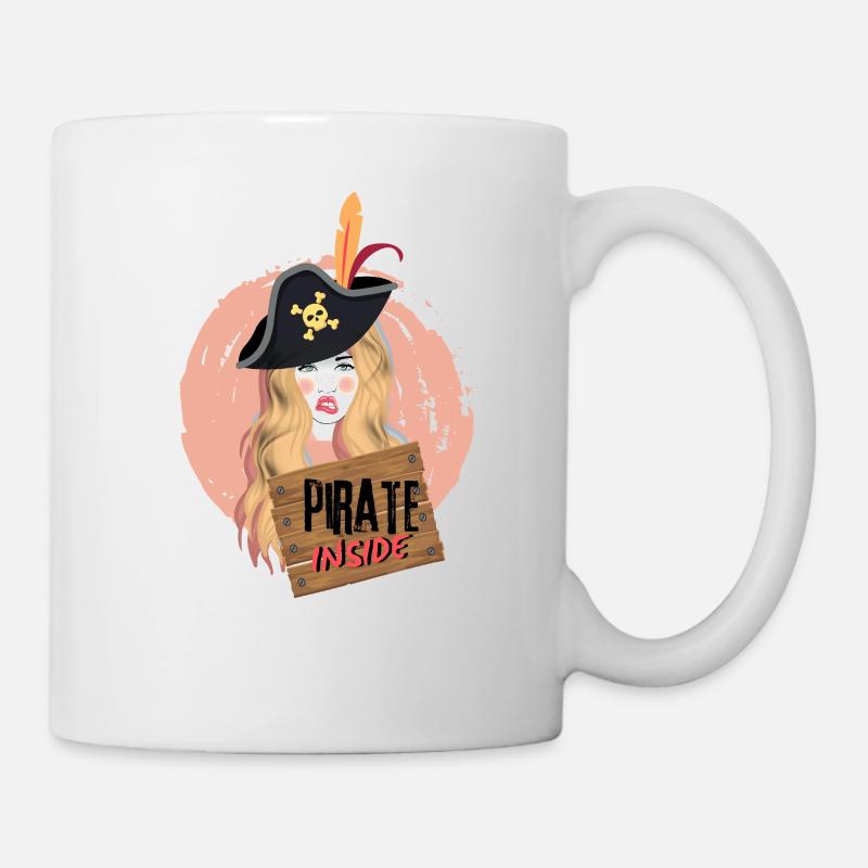The Pirates Inside. - Mug - white