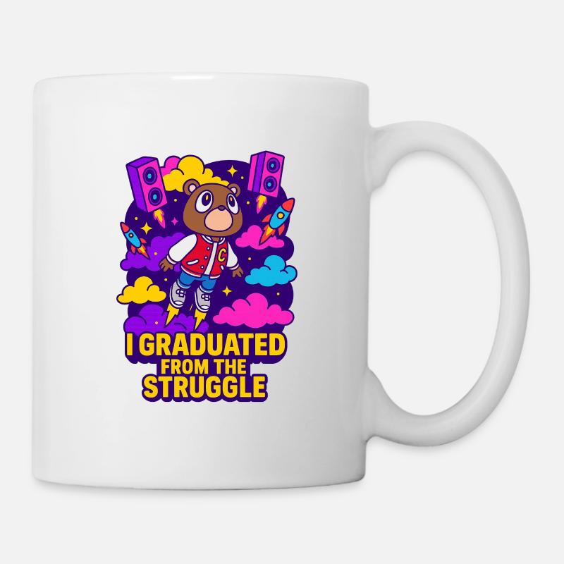 College Dropout - Tasse - Weiß