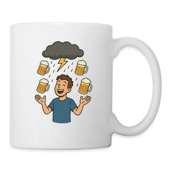 Virée shopping birain - Mug blanc - blanc - Droite