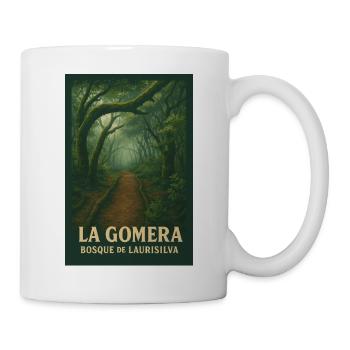 La Gomera Laurisilva Waldpfad - Tasse - Weiß - Rechts