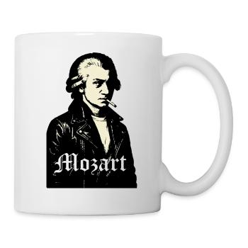 Mozart Noir Rebel Composer  - Mug - white - Right