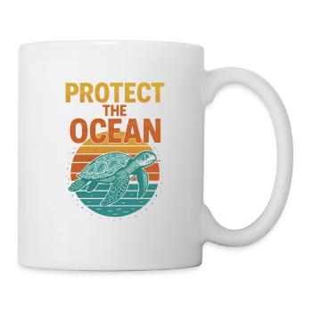 Protect the Sea Turtle - Mug - white - Right