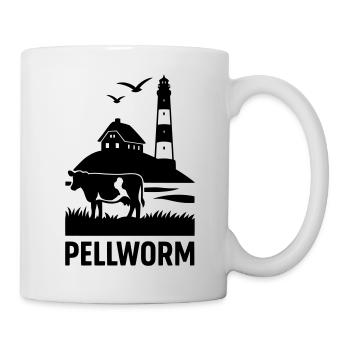 Insel Pellworm - Tasse - Weiß - Rechts