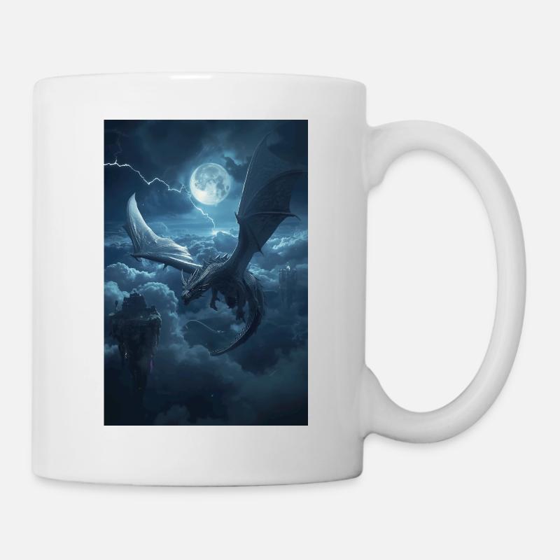 The Last Skyborn Dragon - Mug - white