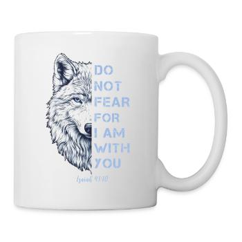 Religiöses Zitat Bibelvers - Tasse - Weiß - Rechts
