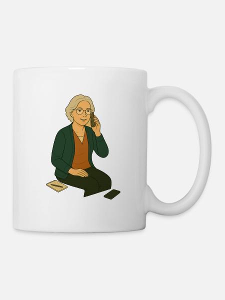Mamie Karin - Mug blanc - blanc