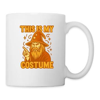 This Is My Costume - Tasse - Weiß - Rechts