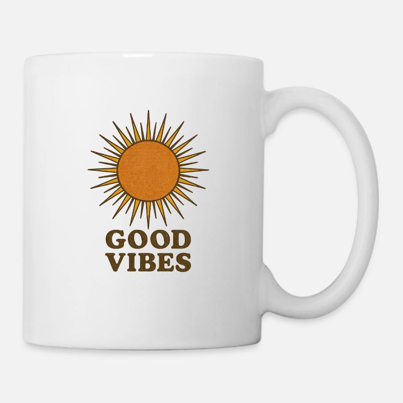Sol Radiante - Buenas Vibras - Mug blanc - blanc