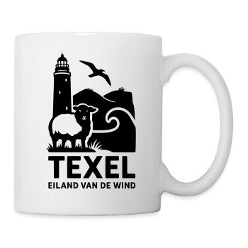 texel westfriesische insel urlaub erholung holland - Tasse - Weiß - Rechts