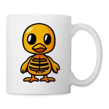 Duck Halloween Zombie - Mug - white - Right
