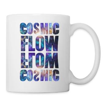 Cosmic Flow – Universe - Tasse - Weiß - Rechts