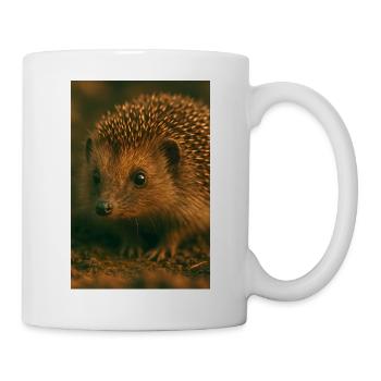 Tiere - Igel - Tasse - Weiß - Rechts