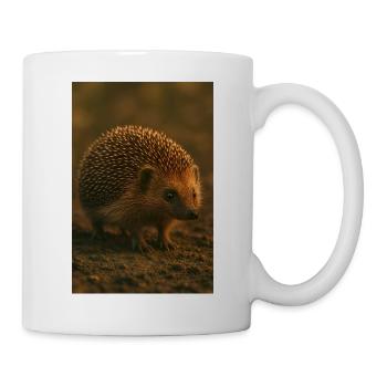 Tiere - Igel - Tasse - Weiß - Rechts