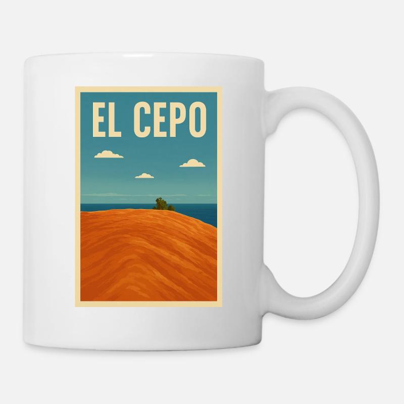 El Cepo La Gomera Küste - Tasse - Weiß